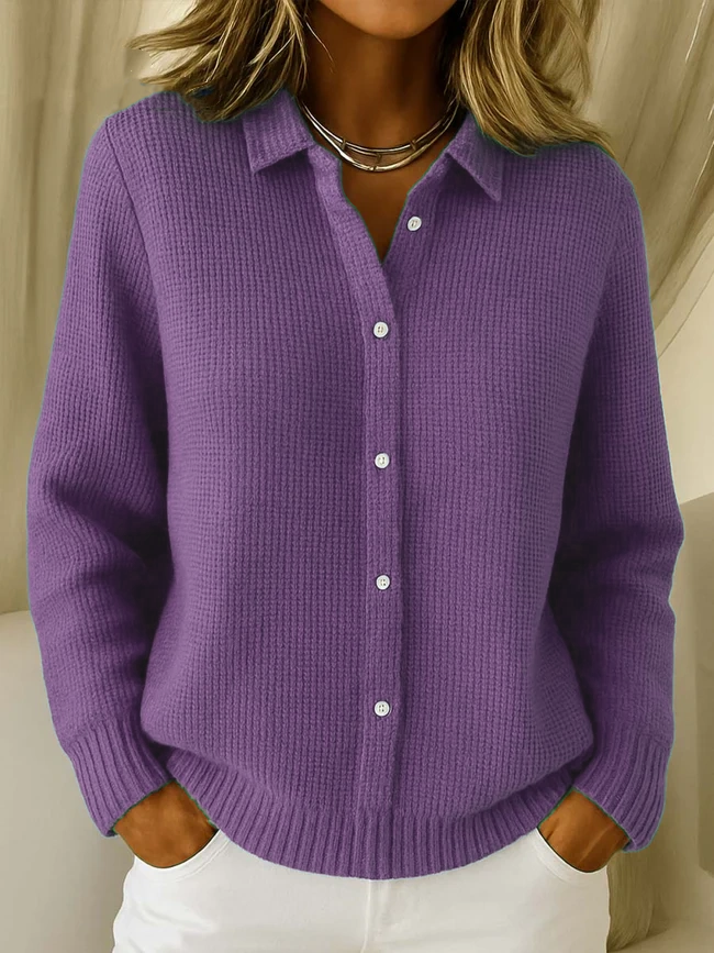 📦Buy 2 PCS for free shipping🔥 Women's Casual Cotton Button-Down Cardigan Sweater