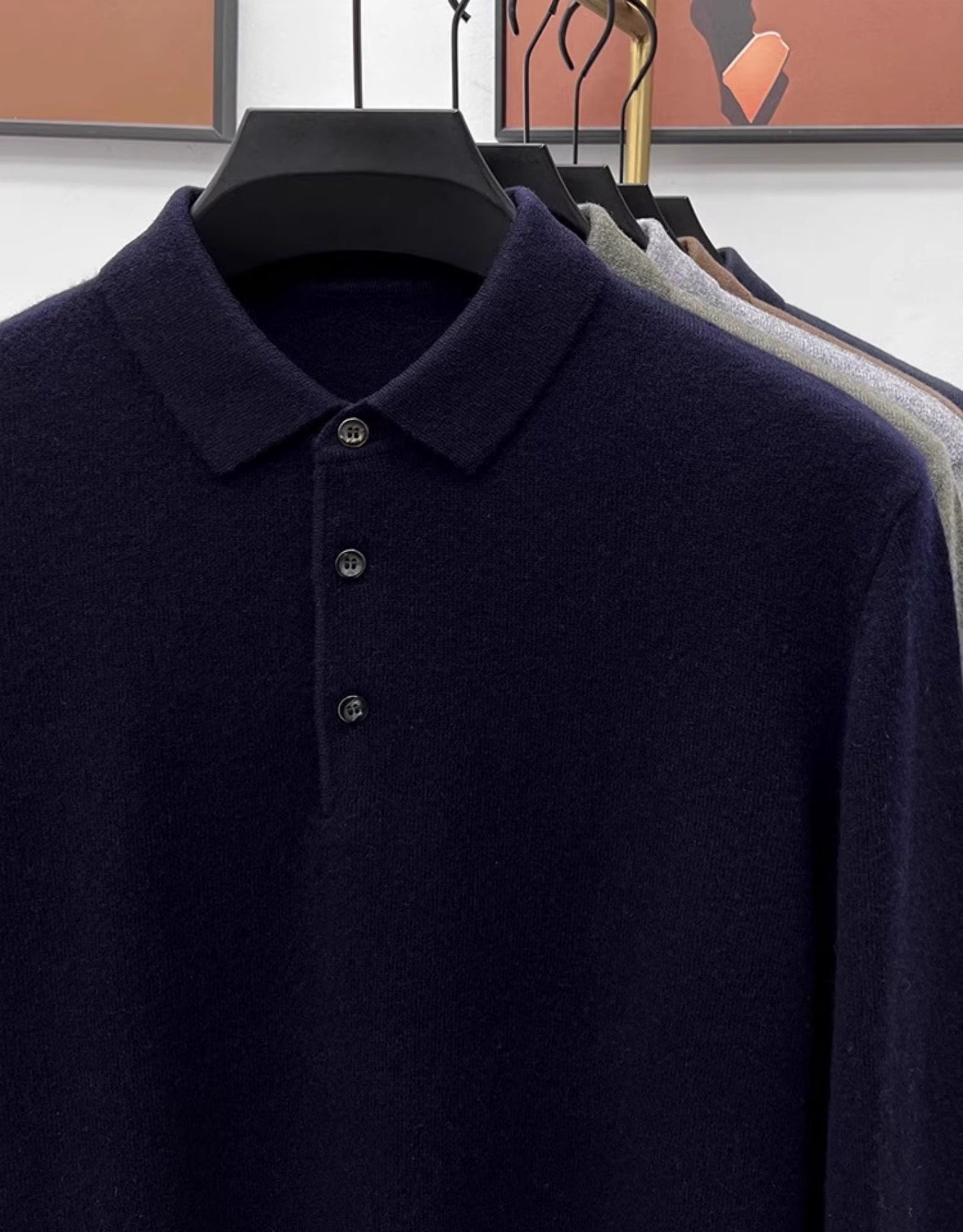 📦Buy 2 PCS for free shipping🎄2025 Men's business casual high-end cashmere sweater