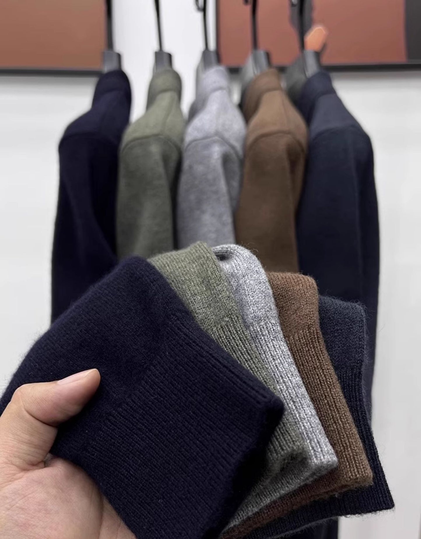 📦Buy 2 PCS for free shipping🎄2025 Men's business casual high-end cashmere sweater