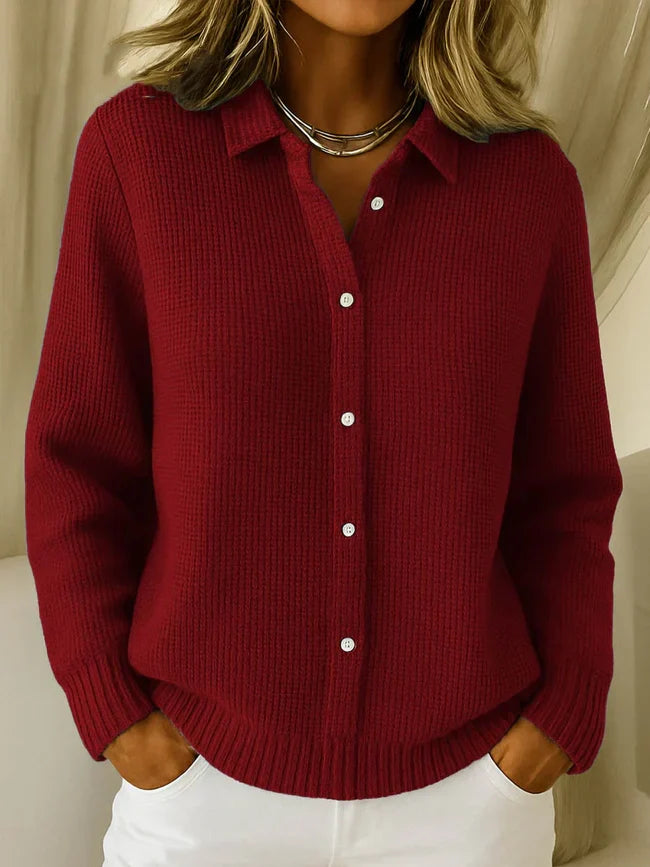 📦Buy 2 PCS for free shipping🔥 Women's Casual Cotton Button-Down Cardigan Sweater