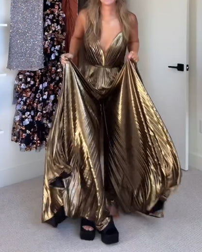 Fashion Fold Party Jumpsuit