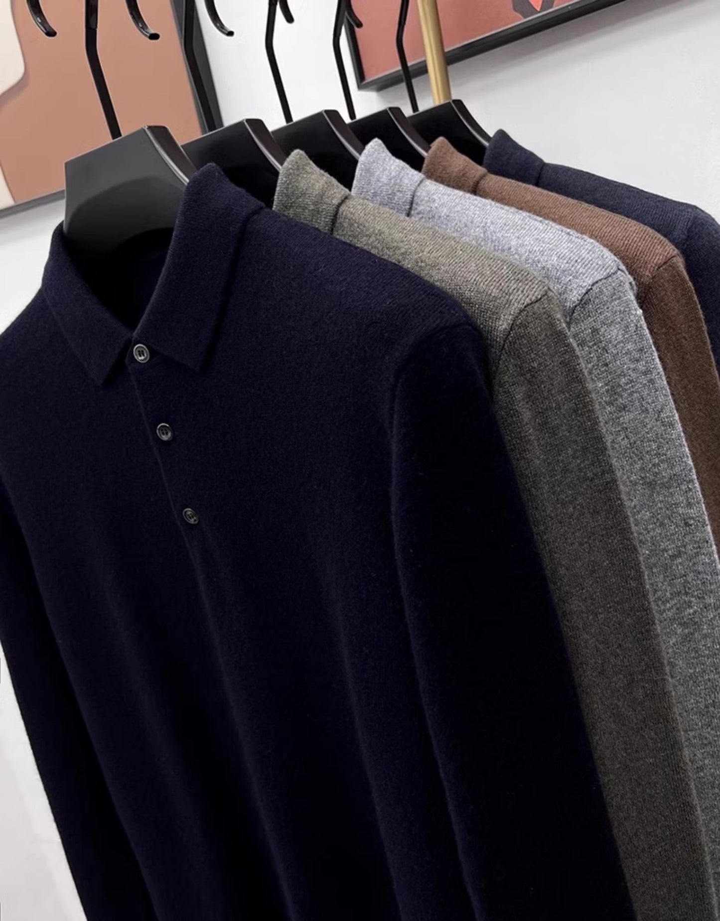 📦Buy 2 PCS for free shipping🎄2025 Men's business casual high-end cashmere sweater