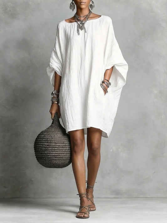 🎁New Arrivals🔥Casual cotton and linen dress